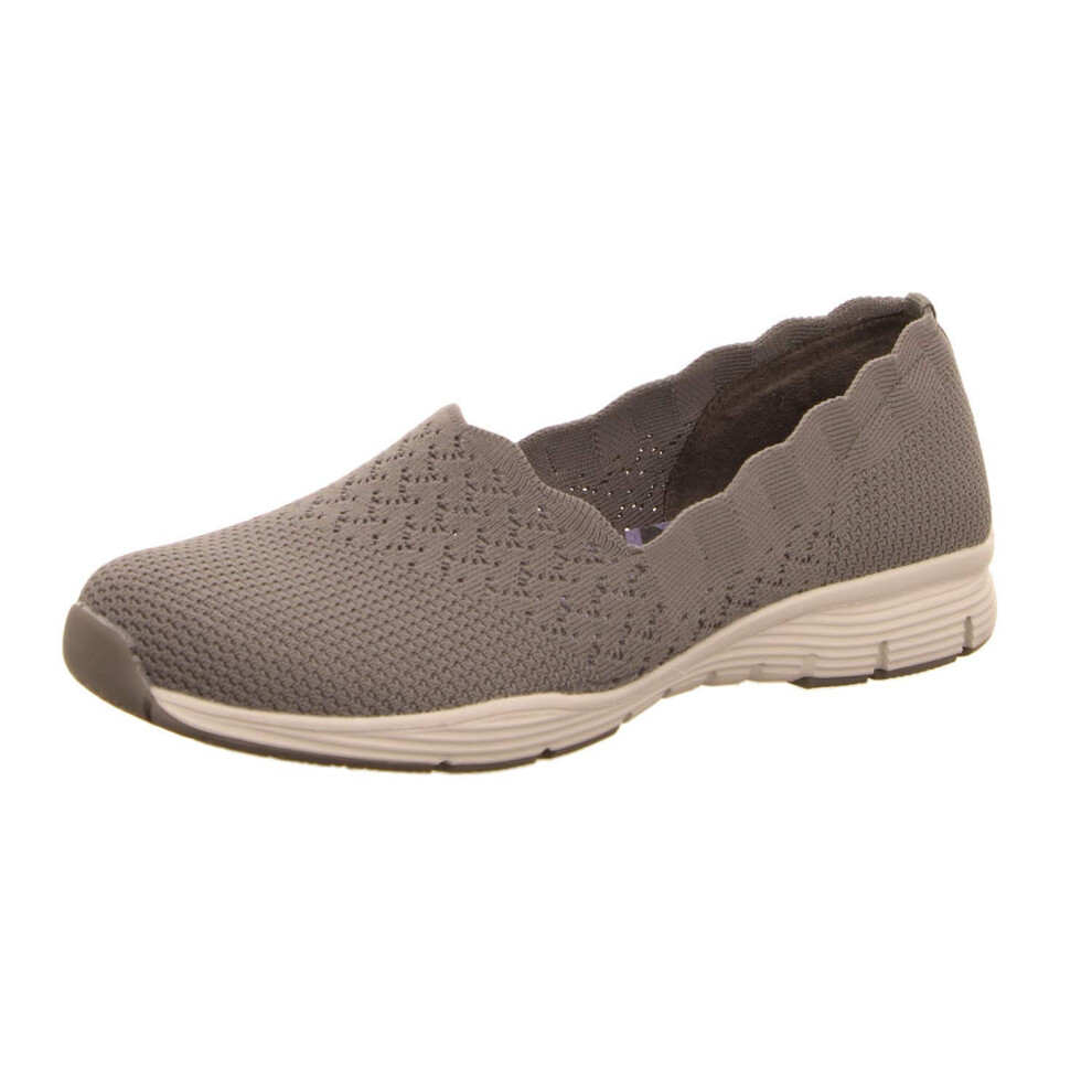 Skechers womens Seager - Stat Scalloped Collar  Engineered Skech-knit