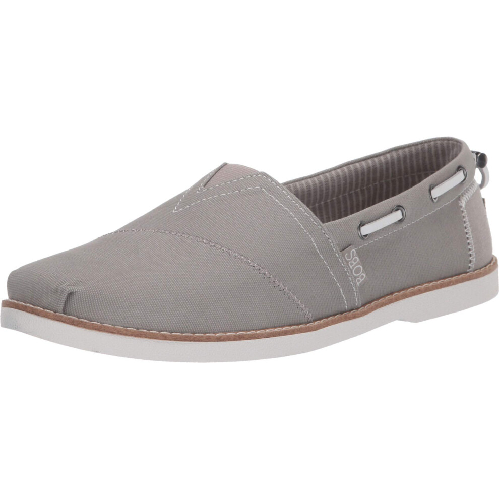 Skechers womens Chill Luxe - New Light Boat Shoe  Grey  6 US