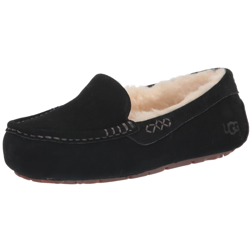 UGG Women's Ansley Slipper  Black  06