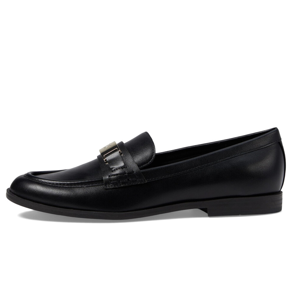 Calvin Klein Women's ORORA Loafer  Black Patent  6