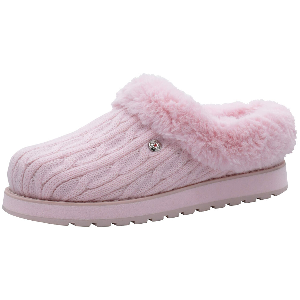 Skechers BOBS from Women's Keepsakes Ice Angel Light Pink Slipper 8 W