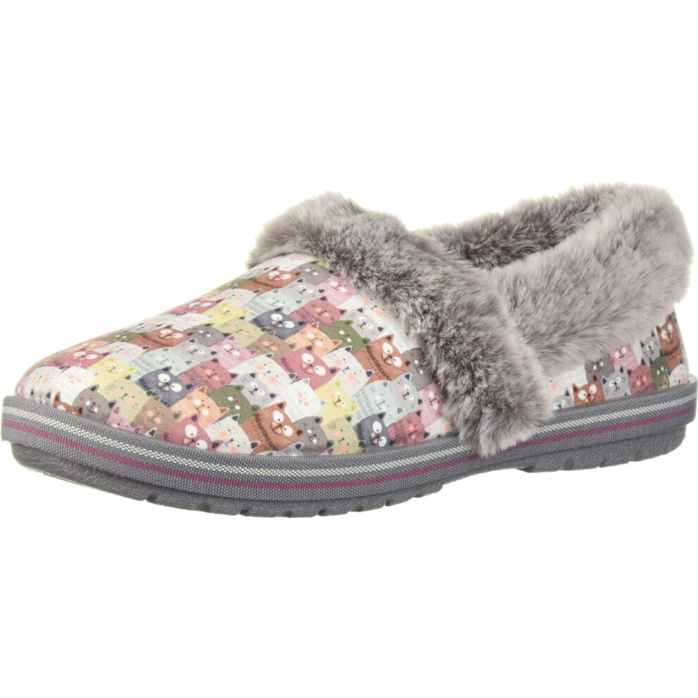 Skechers womens Too Cozy - Cuddled Up Slipper  Pink/Multi  10 US