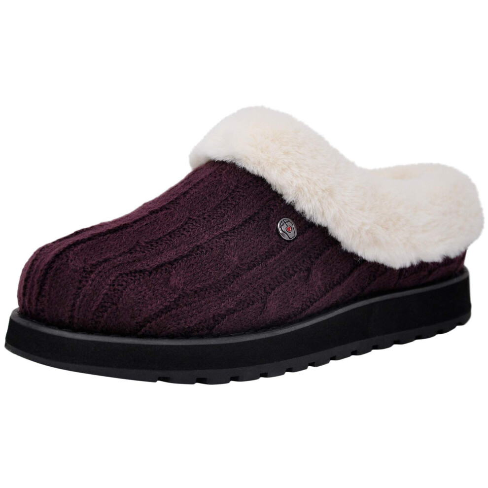 Skechers BOBS from Women's Keepsakes Ice Angel Wine Slipper 7 M US