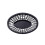 Tablecraft Black Polyethylene 7-3/4"" Oval Side Order Basket 4