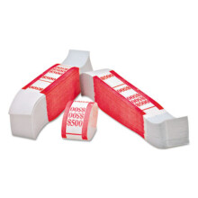 Iconex farvekodet Kraft valuta stropper Strap Bill Adhs $ 1000 YW