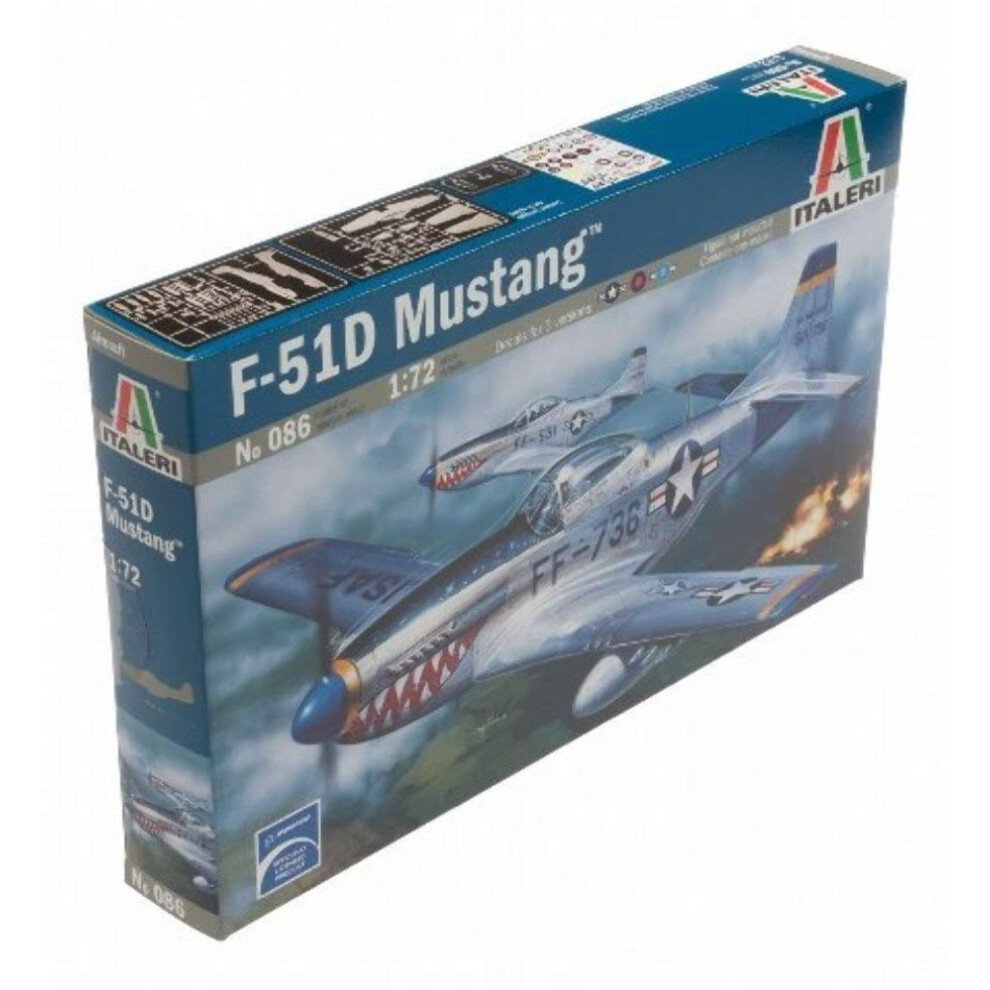 Italeri 1/72 F-51d Mustang # 086