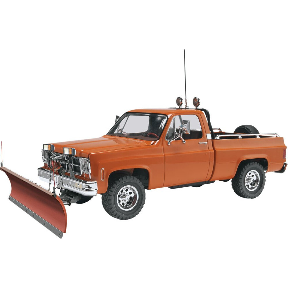 Revell GMC Pickup with Snow Plow Plastic Model Kit White