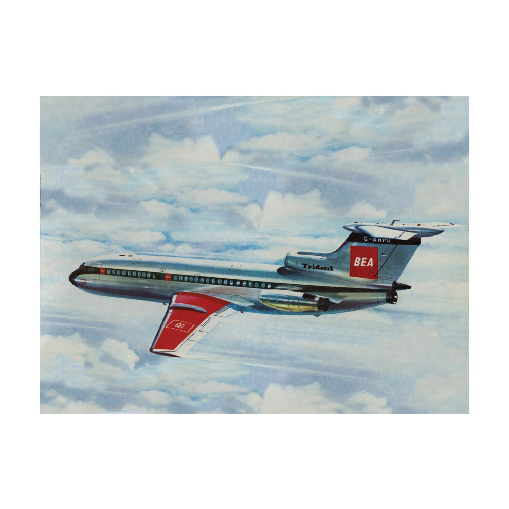 Airfix Vintage Classics Hawker Siddeley 121 Trident 1:72 Commercial Je