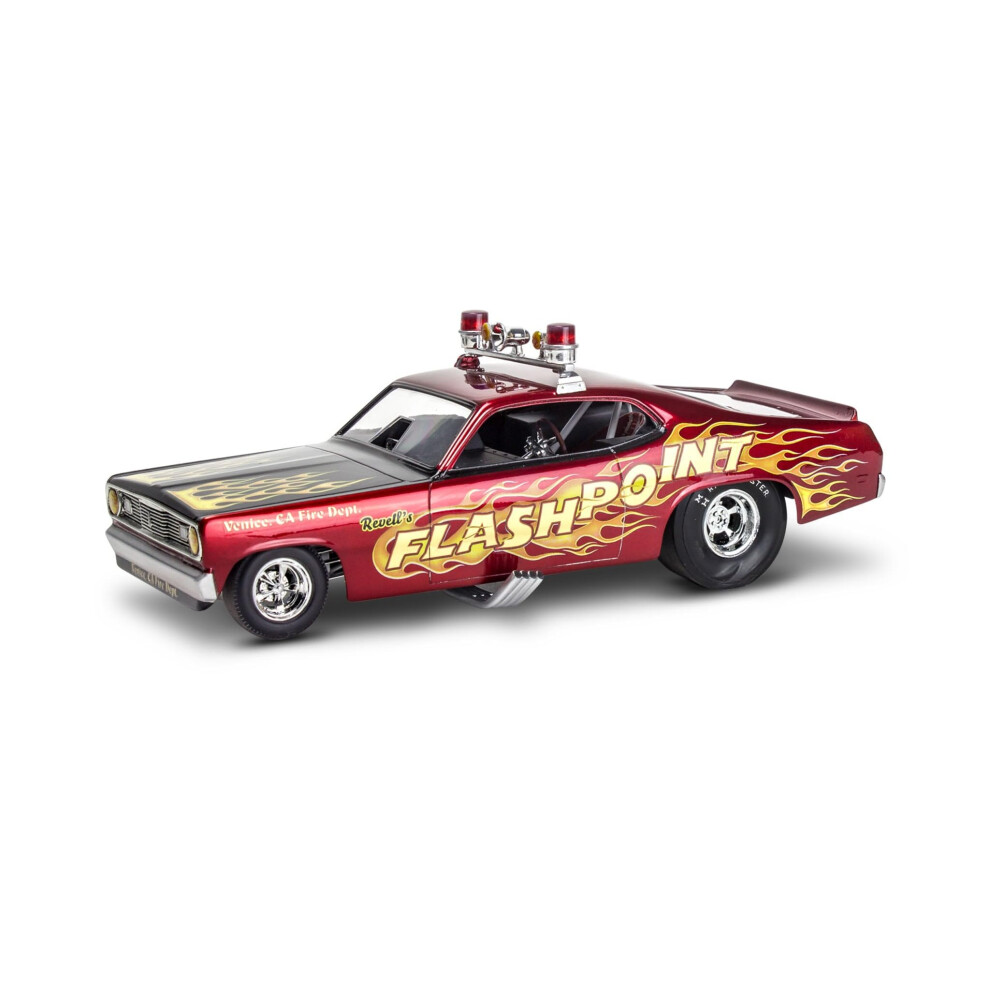 Revell 14528 '70 Plymouth Duster Funny Car 1:24 Scale 100-Piece Skill