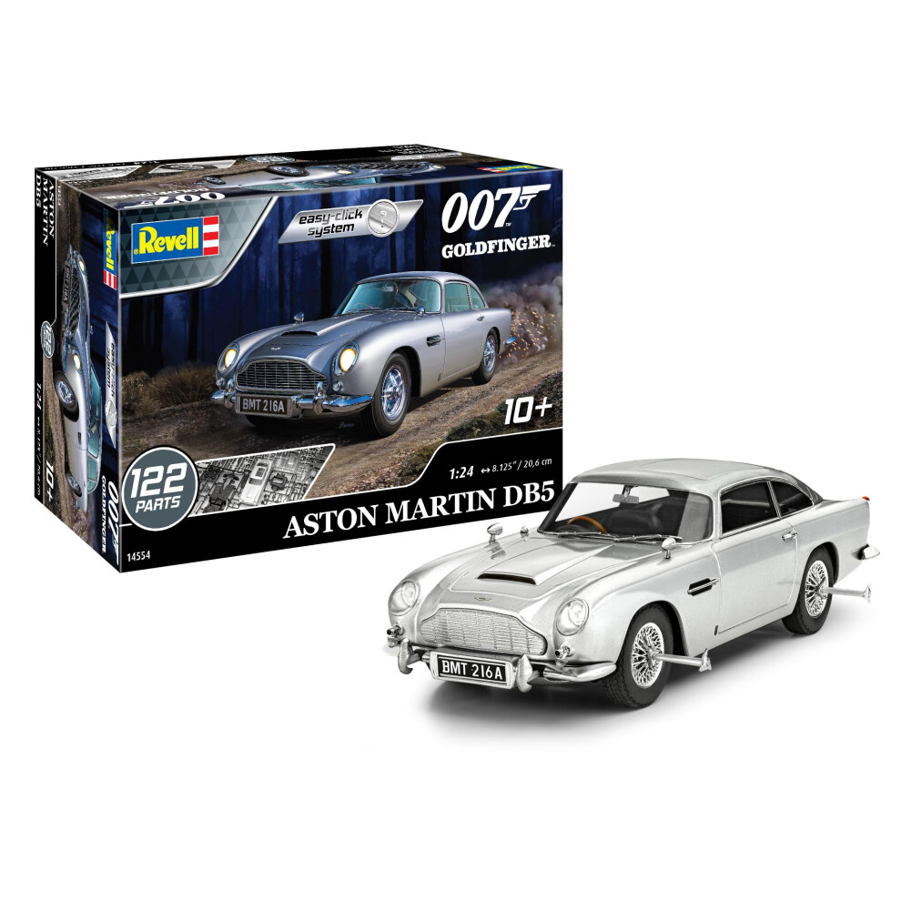 Revell 14554 Aston Martin DB5 James Bond 007 Goldfinger 1:24 Scale 122