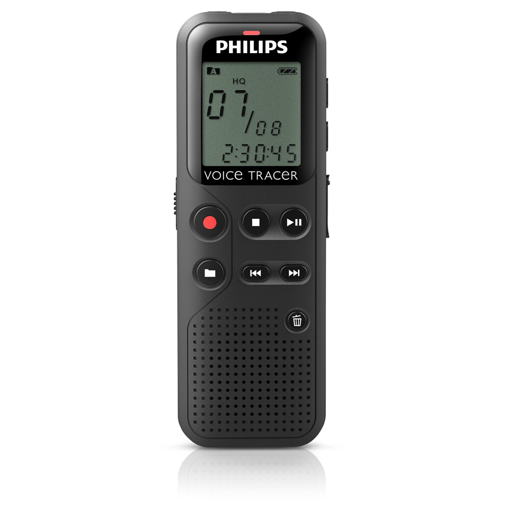 Philips DVT1100 4GB Digital Voice Recorder with PC Connection