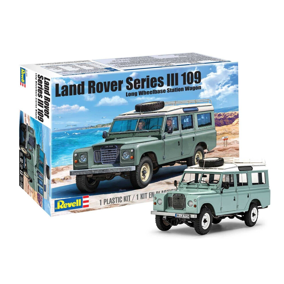 Revell 85-4498 Land Rover Series III 109 Model Truck Kit 1:24 Scale 18