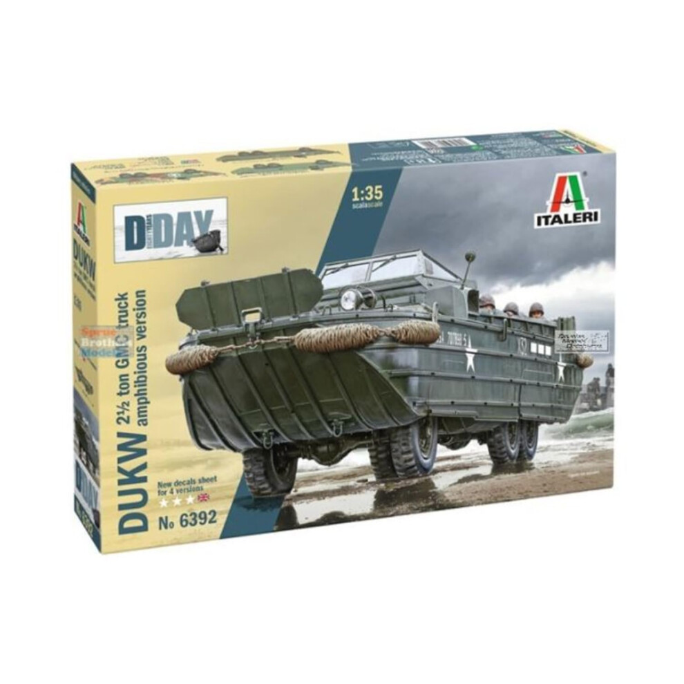 TAMIYA DUKW US Amphibious Cargo Truck 1/35 Italeri