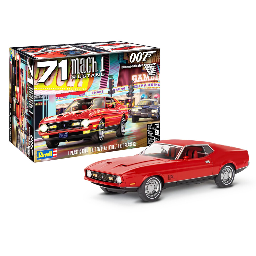 Revell 14555 '71 Ford Mustang Mach 1 429 ""James Bond 007 Diamonds are