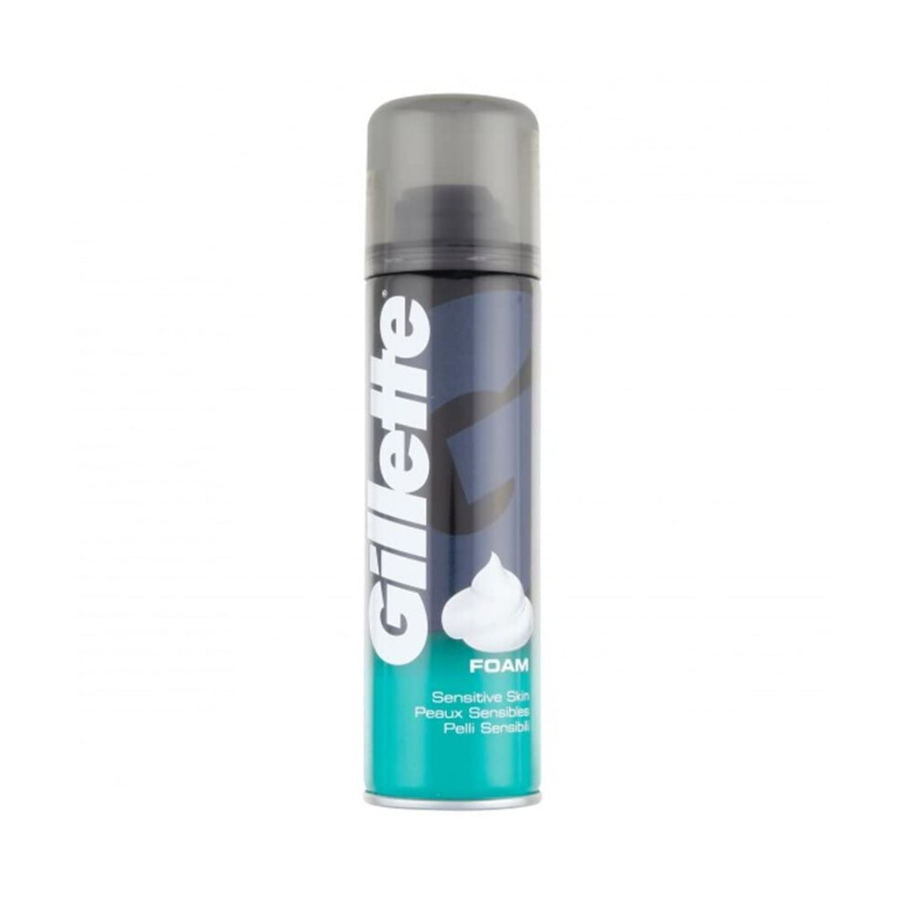 Gillette Classic Sensitive Skin Men's Shaving Foam  200ml