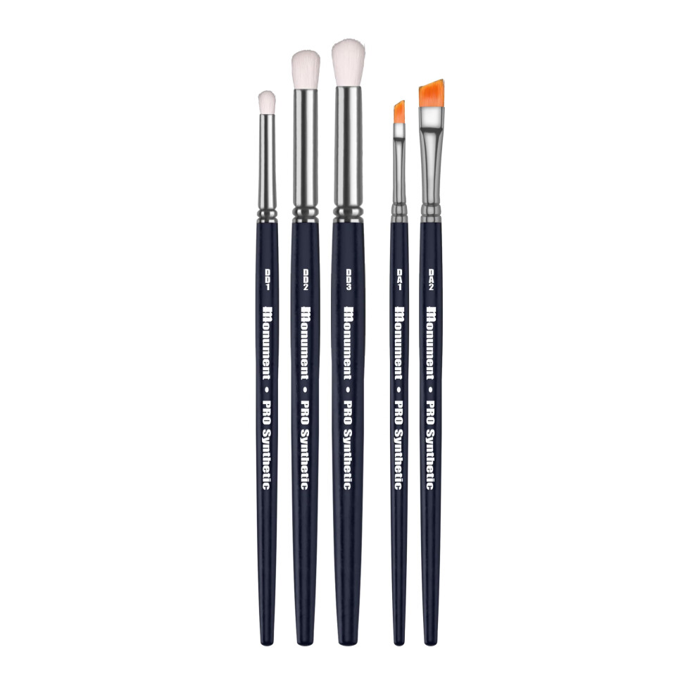 Monument Hobbies PRO Synthetic Drybrush Set