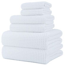 POLYTE Oversize 60 x 30 in. Quick Dry Lint Free Microfiber Bath Towe