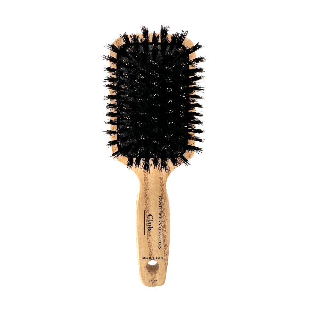 Phillips Brush Gentlemens Quarters Club Classic Style Boar Bristle Hai