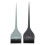 Fromm Color Studio 2-1/4" Stevige Kleurborstel 2-Pack voor Kappers met Blunt Tips 1