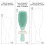 Tangle Teezer Tangle Teezer Ultimate Detangler Brush, Χτένα για Ξηρά & Υγρά Μαλλιά, Μειώνει τη Σπάσιμο, Ροζ & Μέντα 5