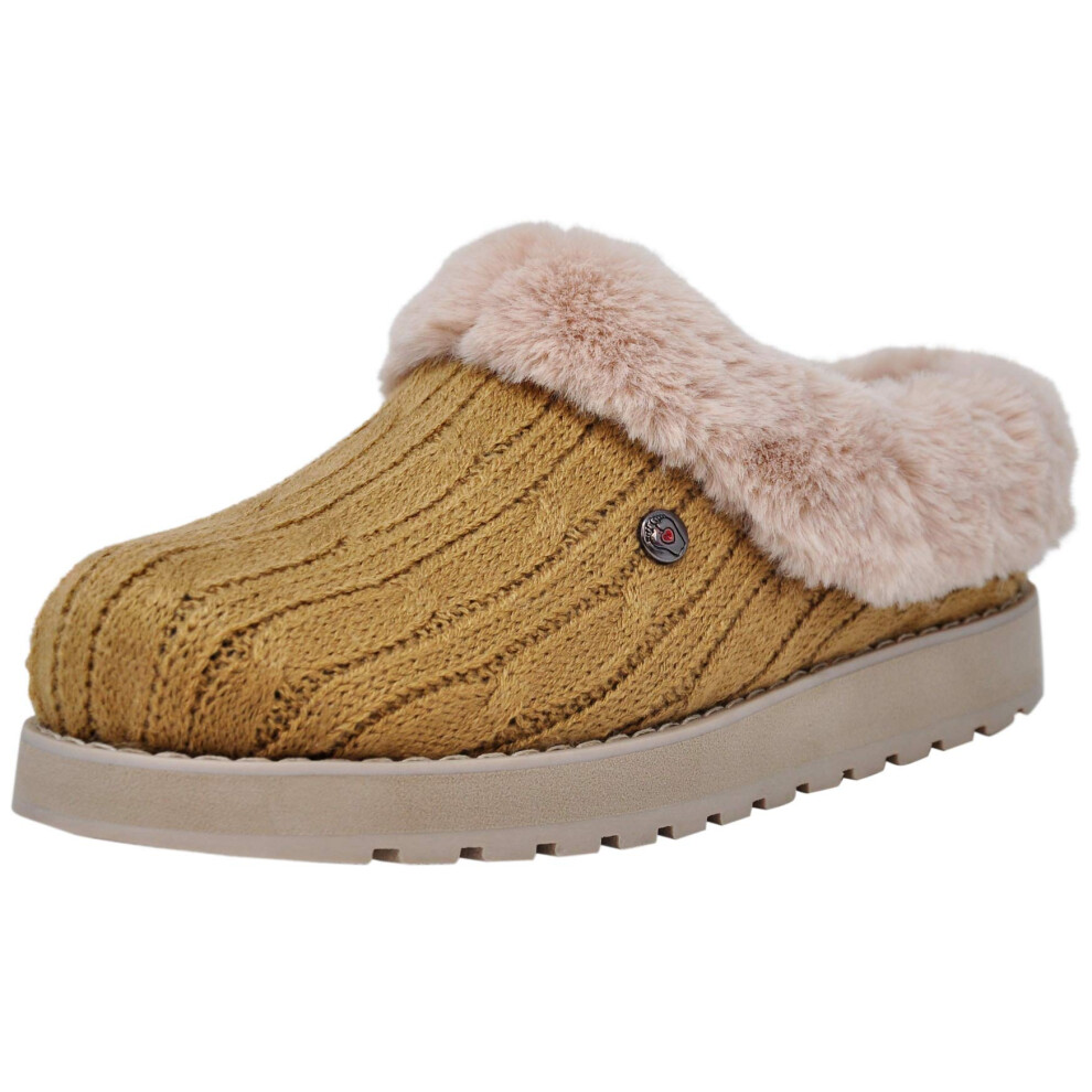 Skechers BOBS from Women's Keepsakes Ice Angel Chestnut Slipper 8.5 M