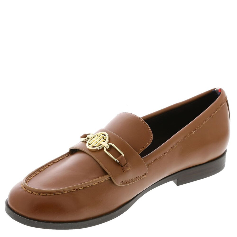 Tommy Hilfiger Women's IZINA Loafer  Tan 210  7