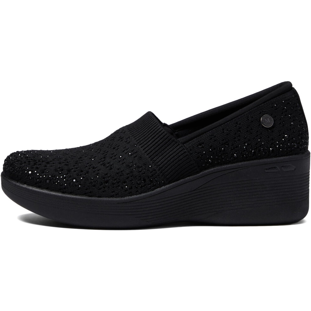 SKECHERS Women's Martha Stewart PIER LITE-Reflection Loafer  Black  9.