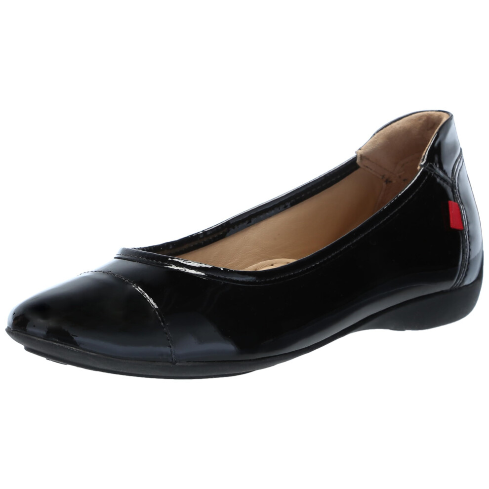 Marc Joseph New York Women's Peters Street Loafer Flat  Black Soft Pat