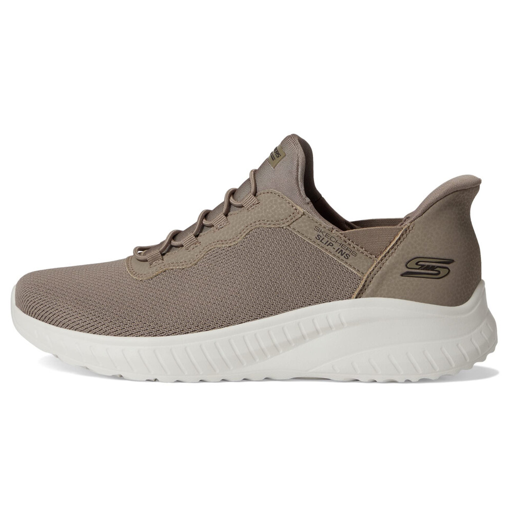 Skechers Bobs Squad Chaos - Daily Inspiration Hands Free Slip-Ins Taup