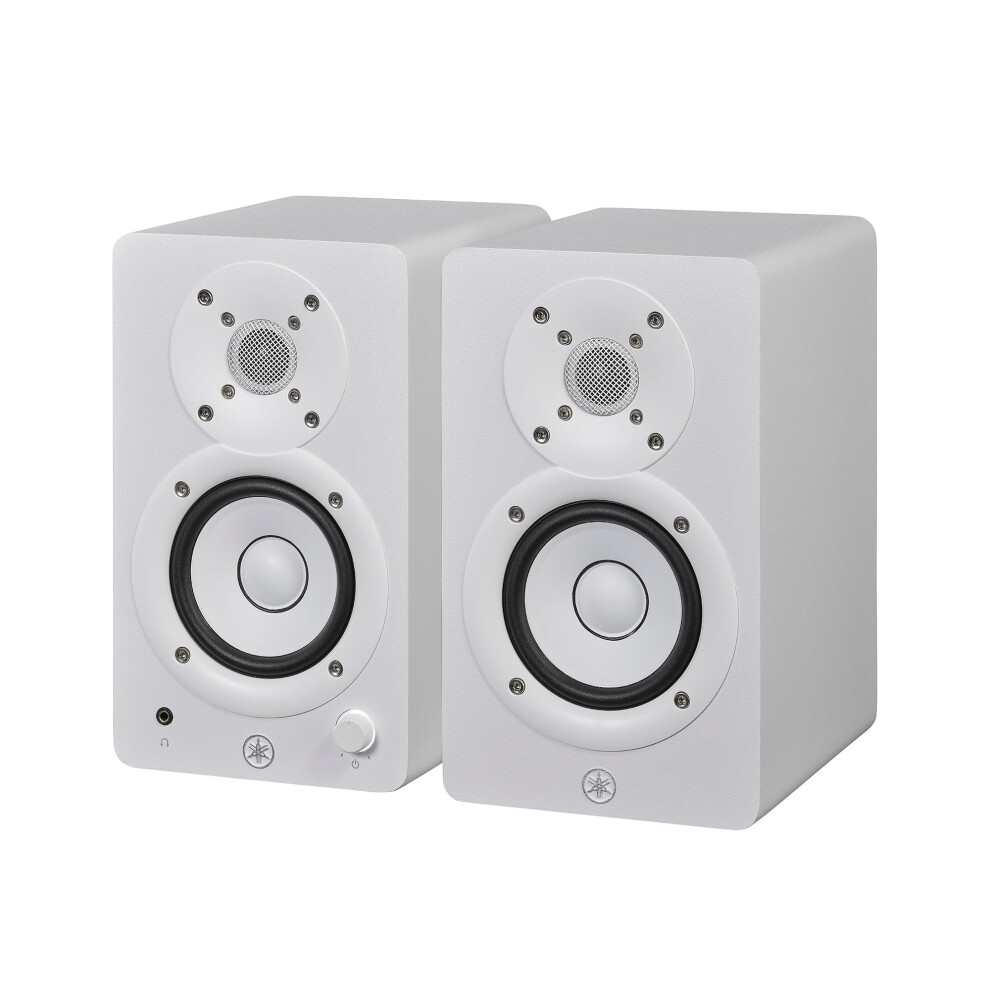 Yamaha HS3 Powered Studio Monitor in White  Pair (HS3 W)