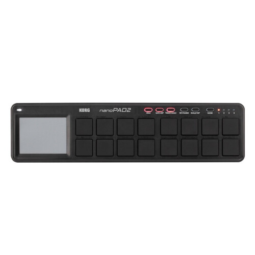 Korg nanoPAD2 Slim-Line USB MIDI Pads - Black
