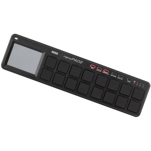 Korg nanoPAD2 Slim-Line USB MIDI Pads - Black 1