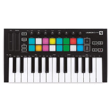 Novation Launchkey Mini [MK3] - Portable 25-Key  USB  MIDI Keyboard Co