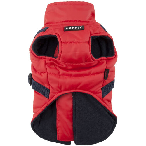 Puppia Authentic Mountaineer II Winter Vest  Medium  Red 1