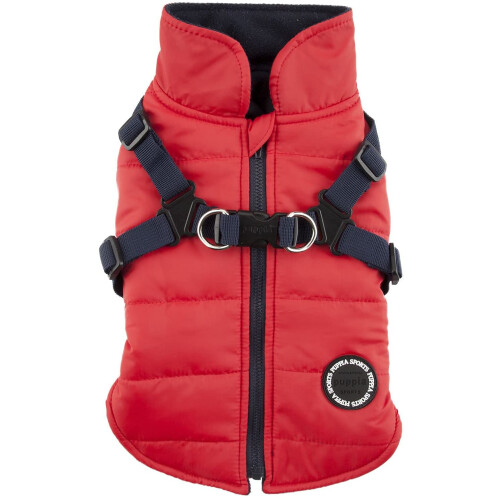 Puppia Authentic Mountaineer II Winter Vest  Medium  Red