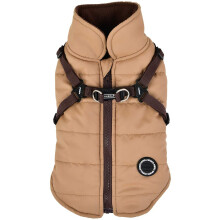 Puppia Mountaineer Winter Dog Coat with Integrated Harness No Pull Col