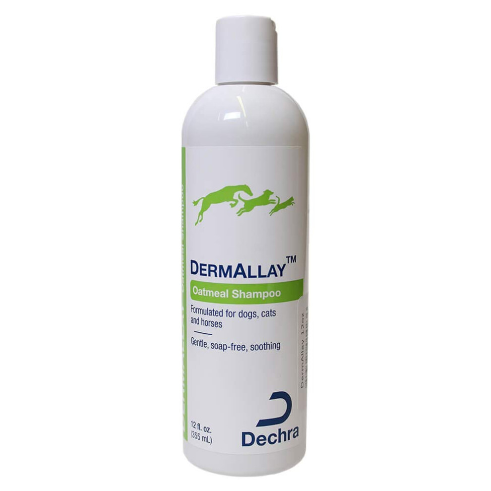 Dechra DermAllay Oatmeal Shampoo for Pets  12-Ounce