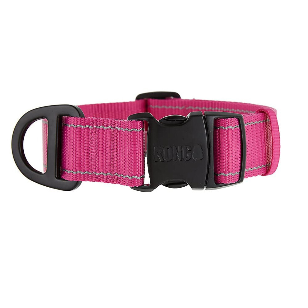 KONG Max HD Ultra Durable Dog Collar (XL  Pink)