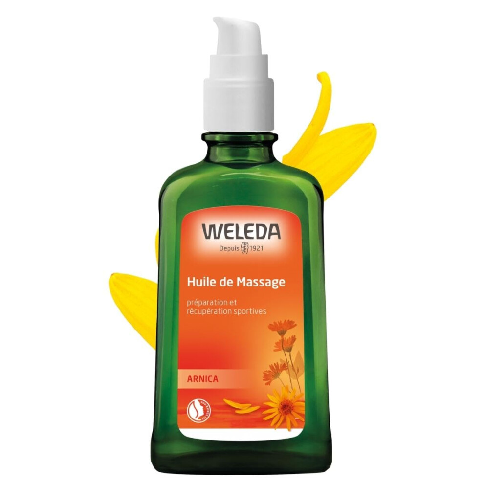 Weleda Arnica Massage Oil 3.4 Fl Oz