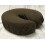 Couvercles de tête de table de massage en microfibre, 4 pcs, chocolat (marron foncé) 3