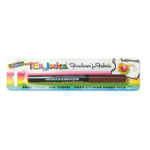 Jacquard JAC-PEN1007 Fine Tee Juice Fabric Marker Brown