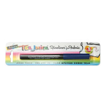 Jacquard JAC-PEN1005 Fine Tee Juice Fabric Marker Blue