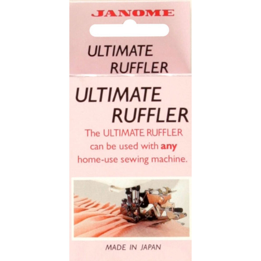 Janome Universal Ultimate Ruffler Accessory By The Each