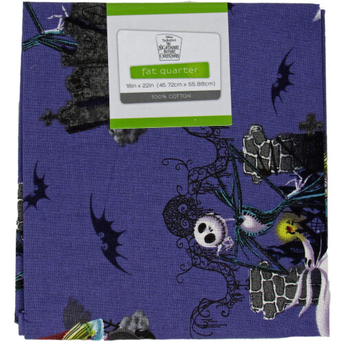 Disney Disney Η Εφιάλτης Πριν τα Χριστούγεννα Fat Quarter 18" x 22"