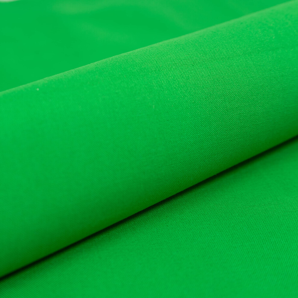 SINGER Fabrics - 100% Cotton  Christmas Collection  Solid Green  Cut b