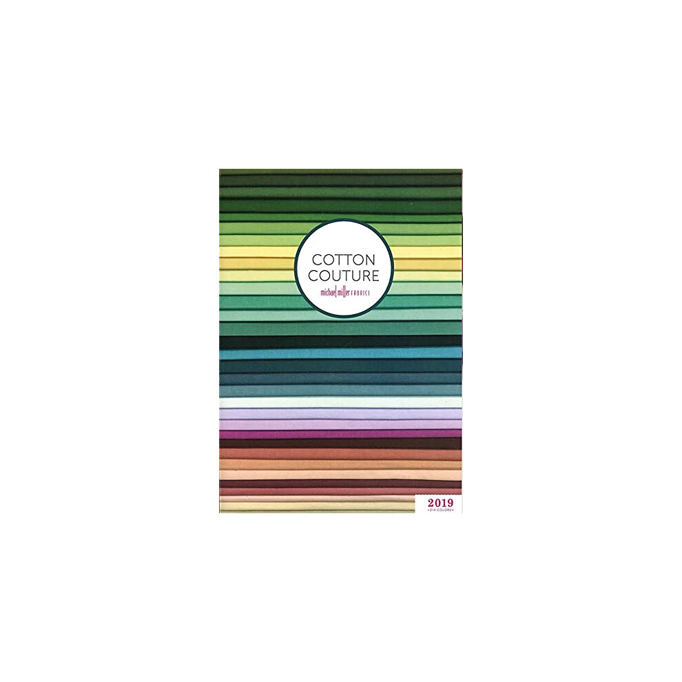 Michael Miller Cotton Couture Swatch Card-214 Colors  Multi