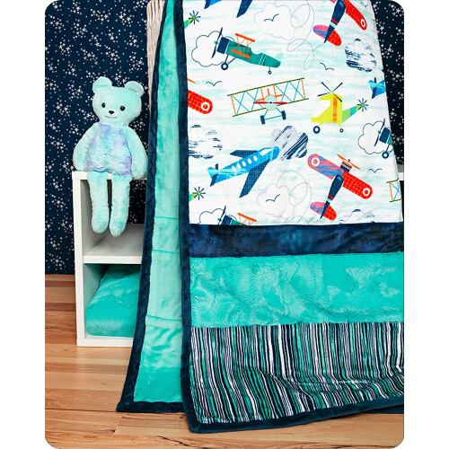 SHANNON TECTICS Minky Cuddle Kit Picture Plan Flight Perfect 2