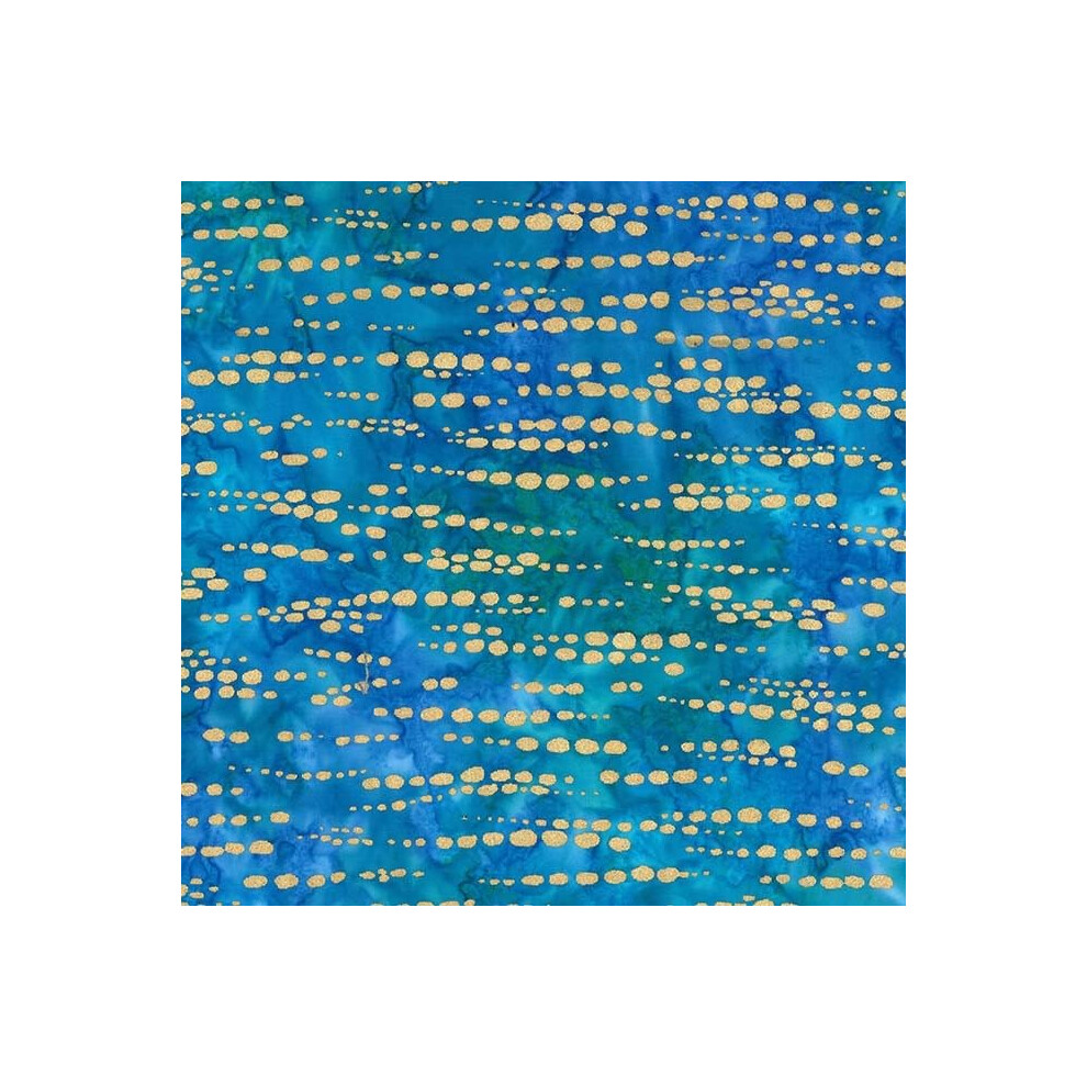 Michael Miller Glimmer Batik  Turquoise