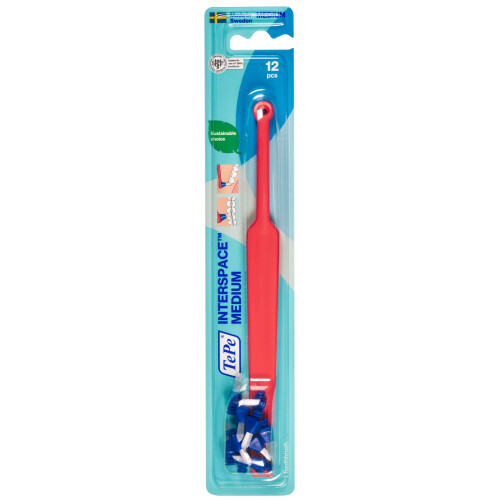 Tepe TEPE Interspace Angled Medium Toothbrush for Braces with Single-End Tu