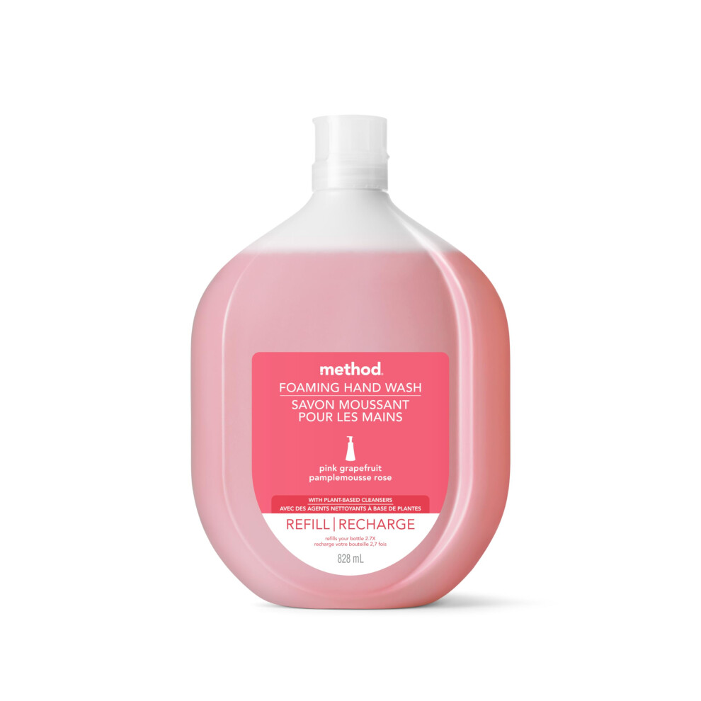 Method Pink Grapefruit Foaming Hand Soap Refill - 828 ml